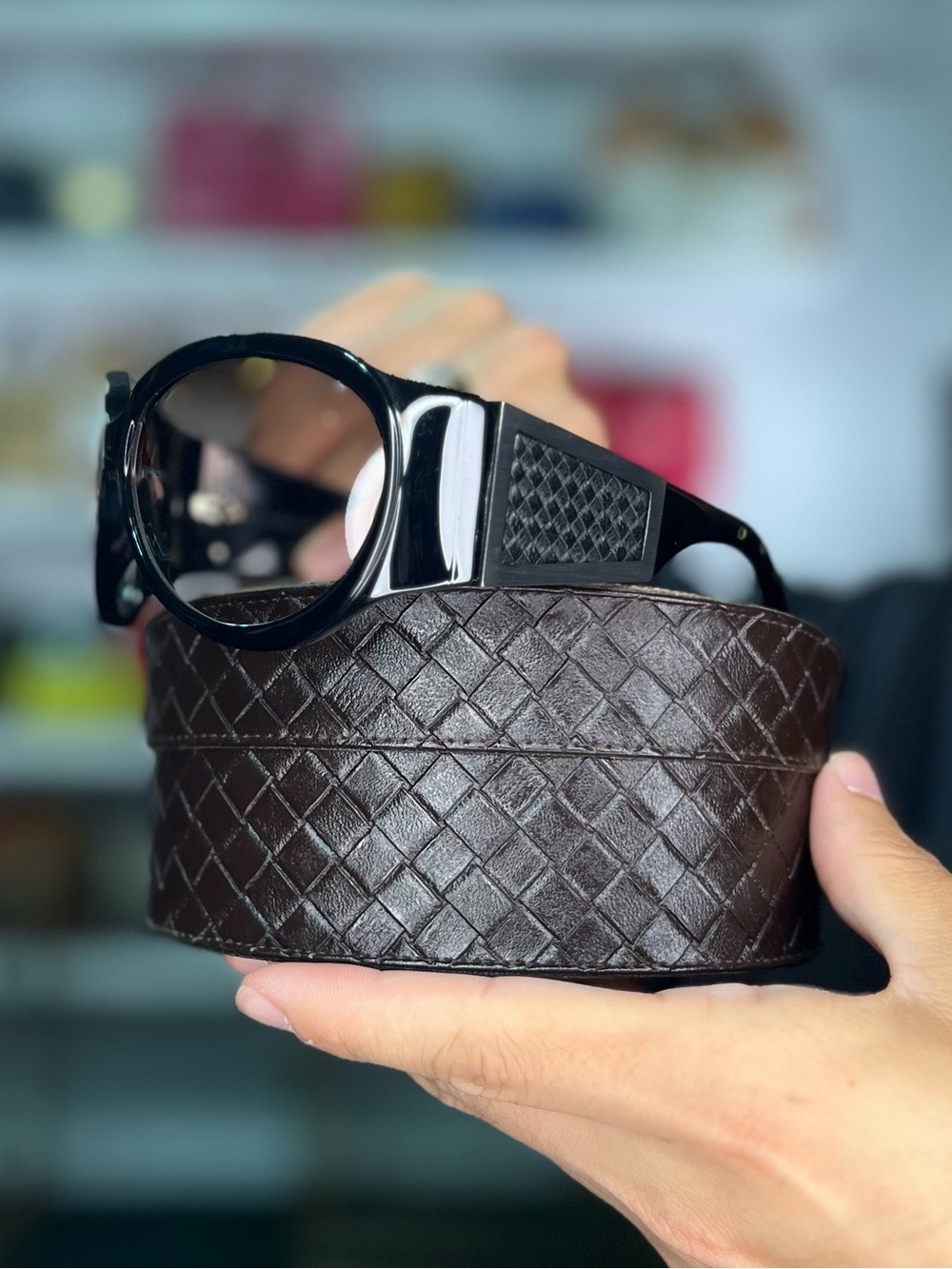 Bottega Veneta Sunglasses with Case